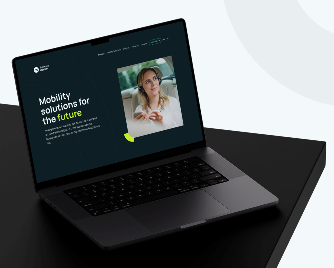 Meertalige WordPress website van Euphoria