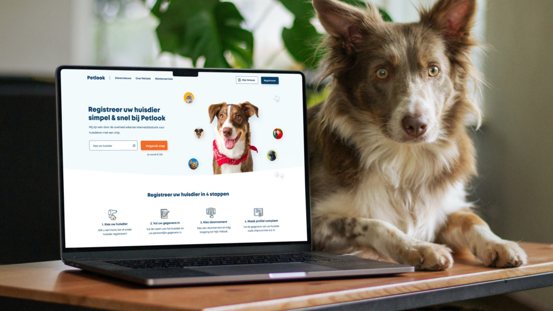 Leadwebsite voor Petlook