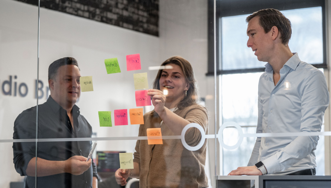 Studio Brabo corporate website strategie