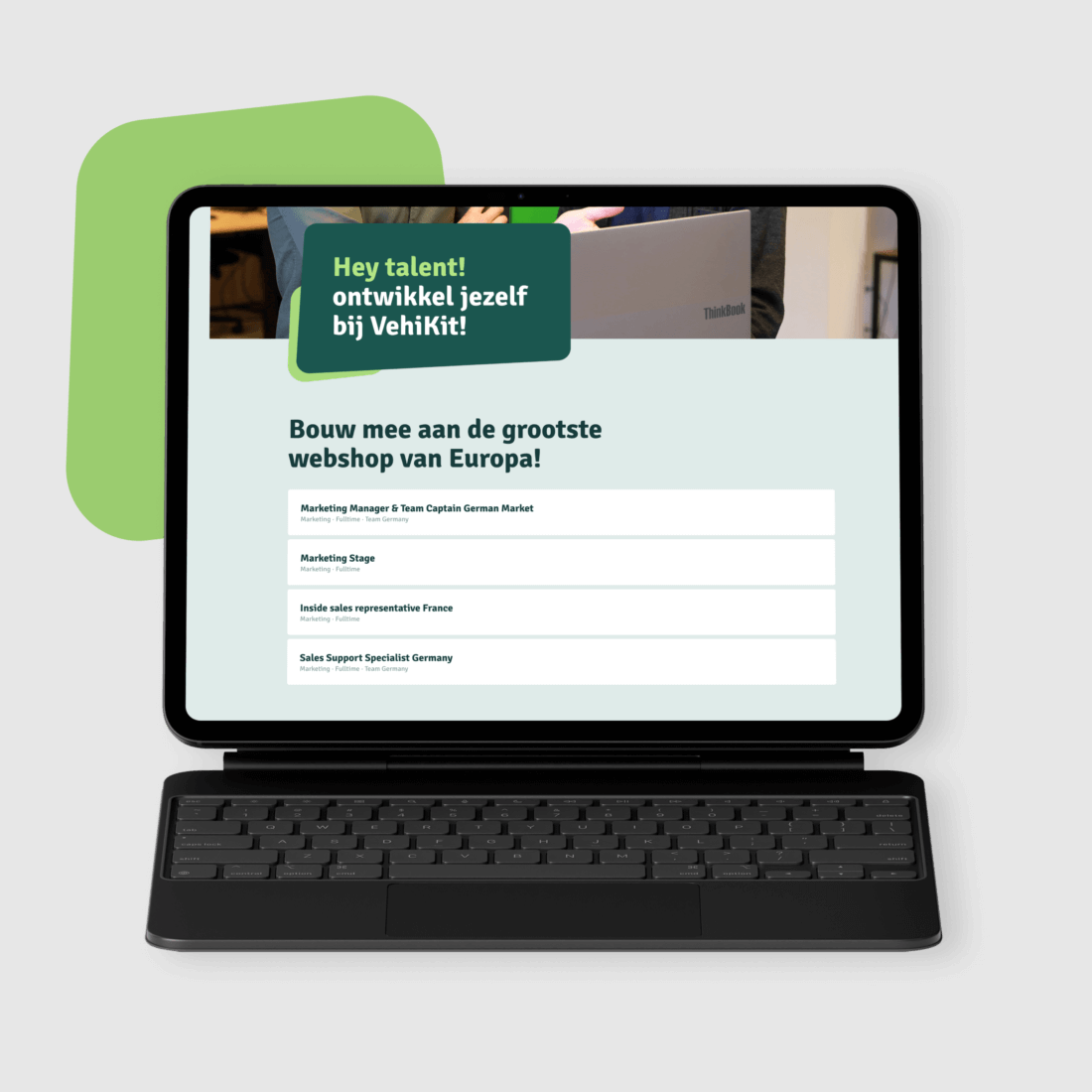 Studio Brabo websites recruitment website