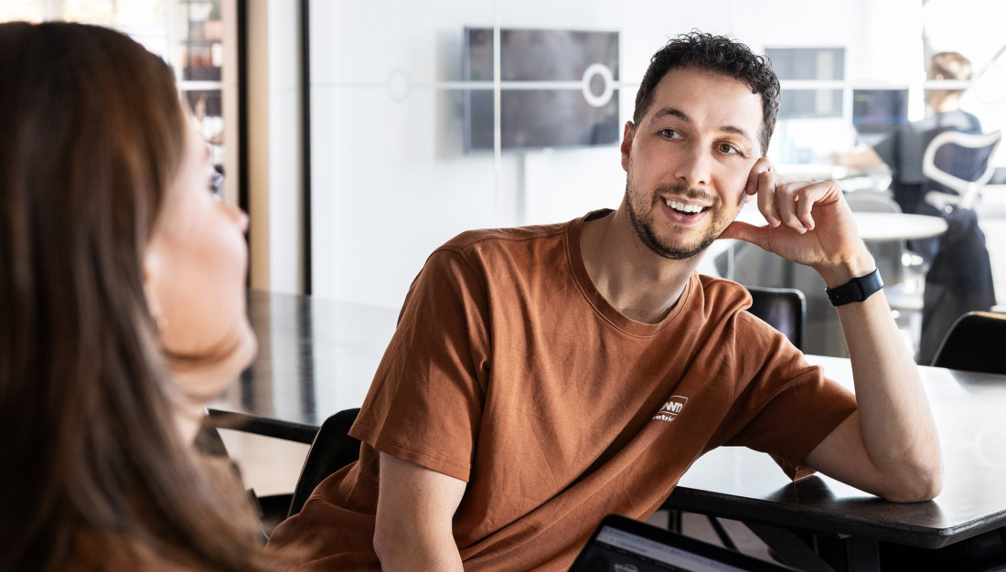 Creatief team van Studio Brabo aan het werk