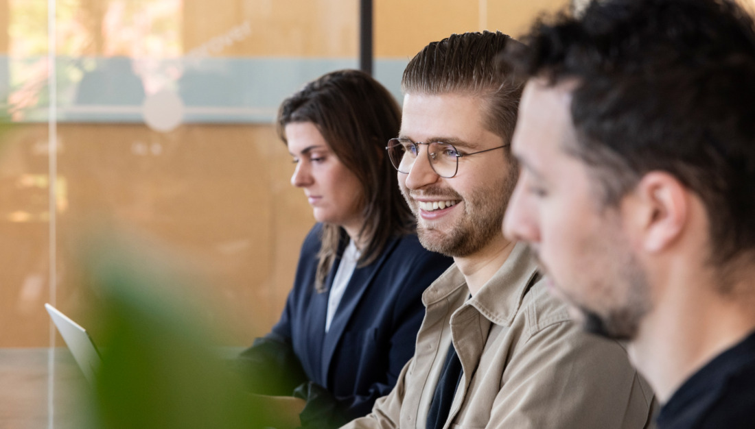 Team meeting kick-off nieuw website project