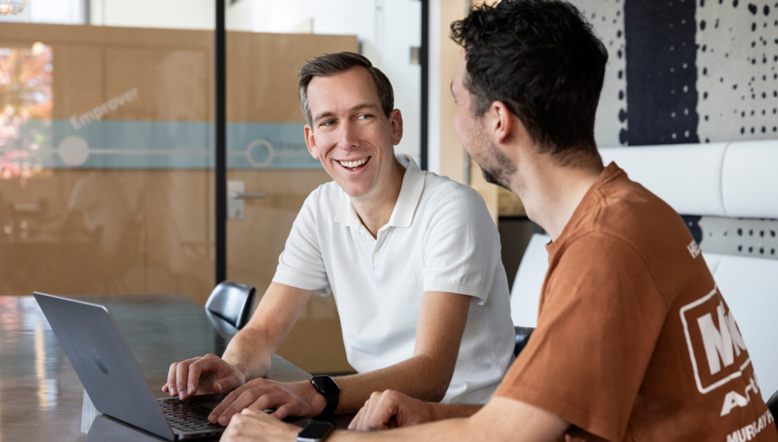 Webdesign review meeting