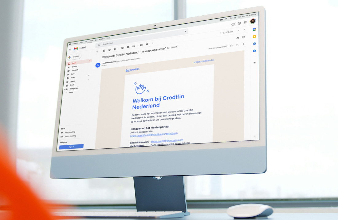 e-mailtemplate credifin