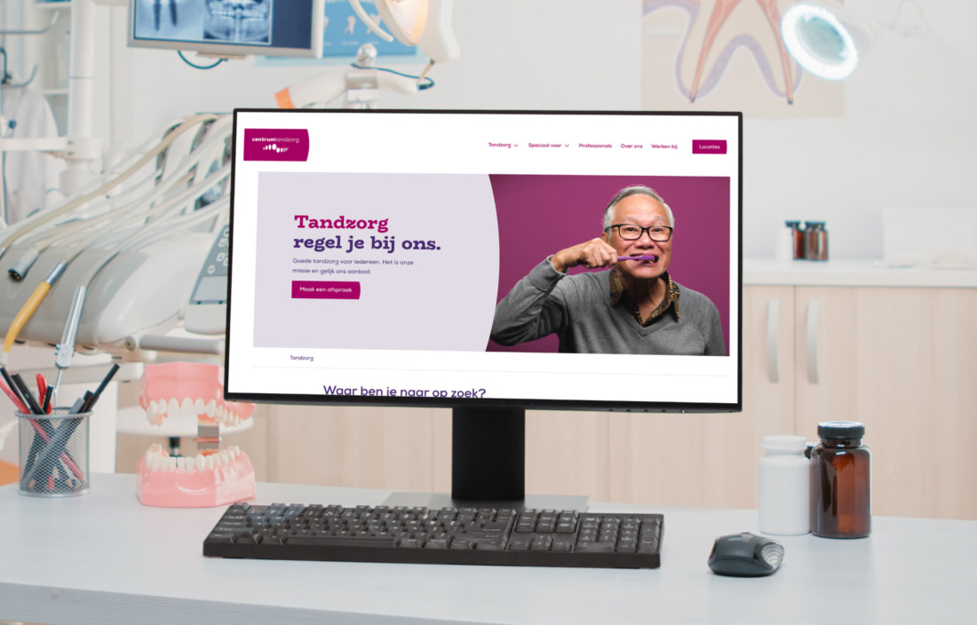 Webdesign informatieve website Centrumtandzorg