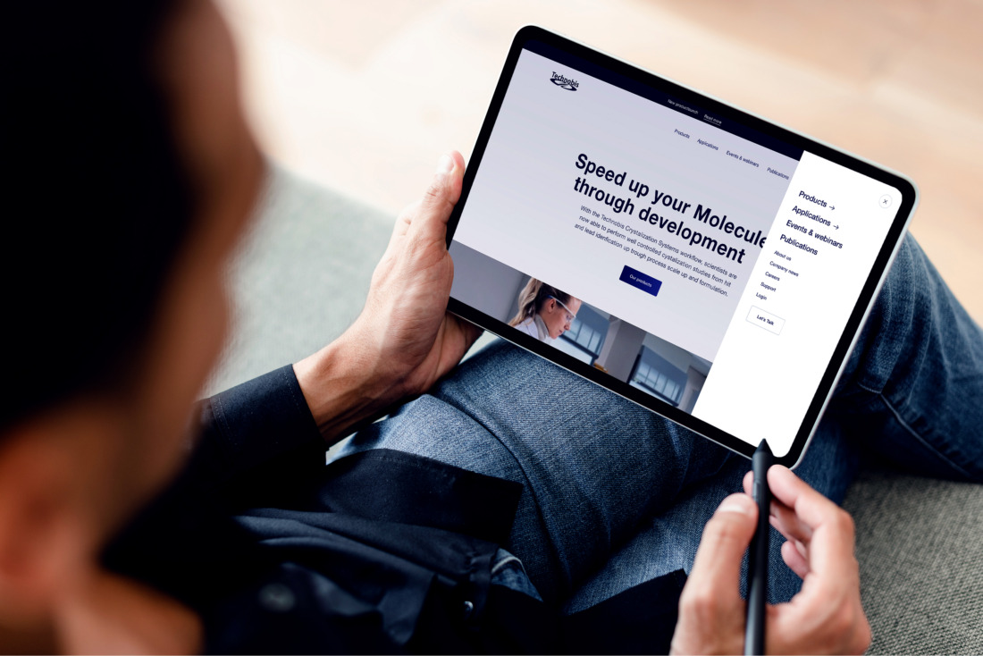 Leadwebsite voor internationaal bedrijf Technobis