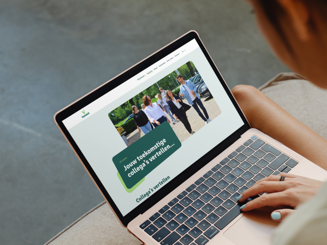 Webdesign voor B2B webshop Vehikit
