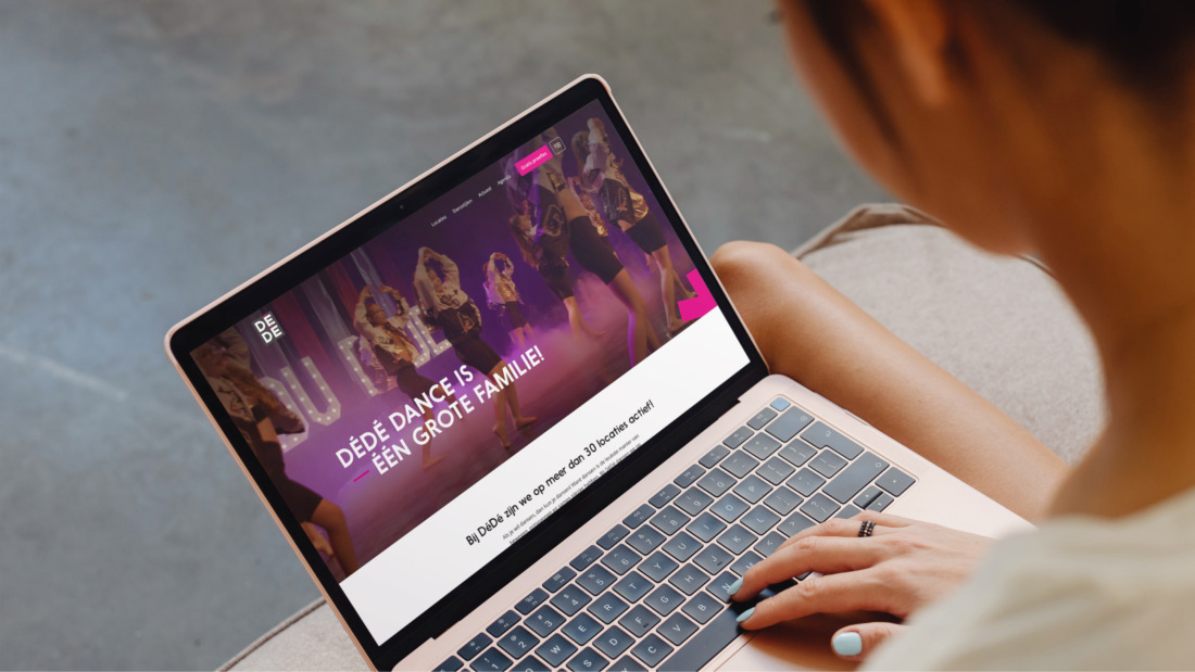 Webdesign voor dansschool