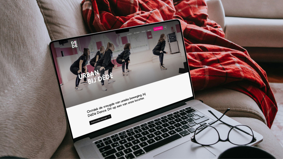 Wordpress website voor dansschool